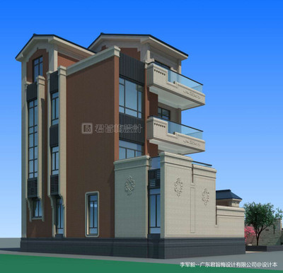 別墅豪宅600平米裝修案例_效果圖 - 建筑外觀 - 設(shè)計本